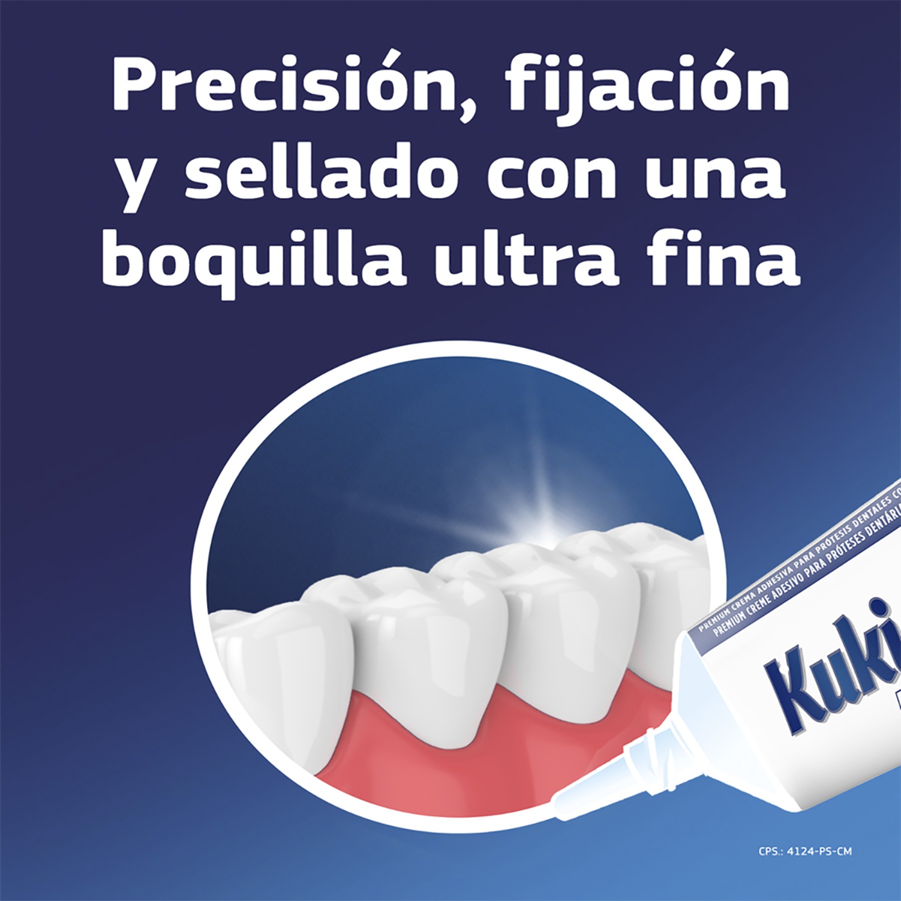 Imagen de Kukident Pro Plus crema adhesiva prótesis sin sabor 40g