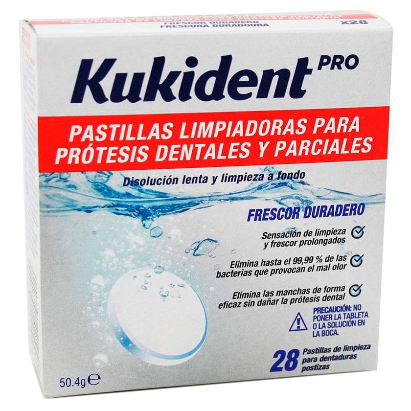 Imagen de Kukident pastillas limpiadoras 28 und