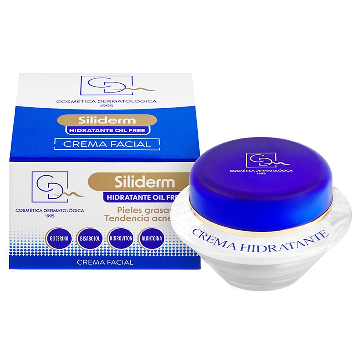 Imagen de Siliderm crema hidratante oil free 50ml