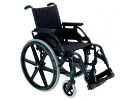 Sunrise Medical silla ruedas premium 24' sólida 46cm azul